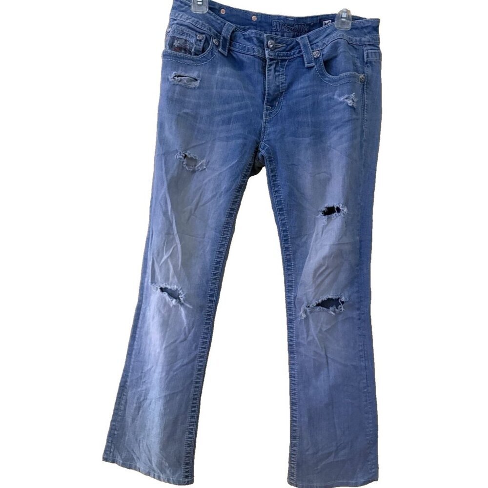 Miss Me Jeans Women's Size 30 Boot Style Grunge Distressed